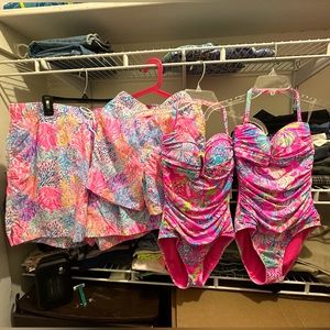 Lilly Pulitzer Swim suit-
FLAMENCO ONE PIECE